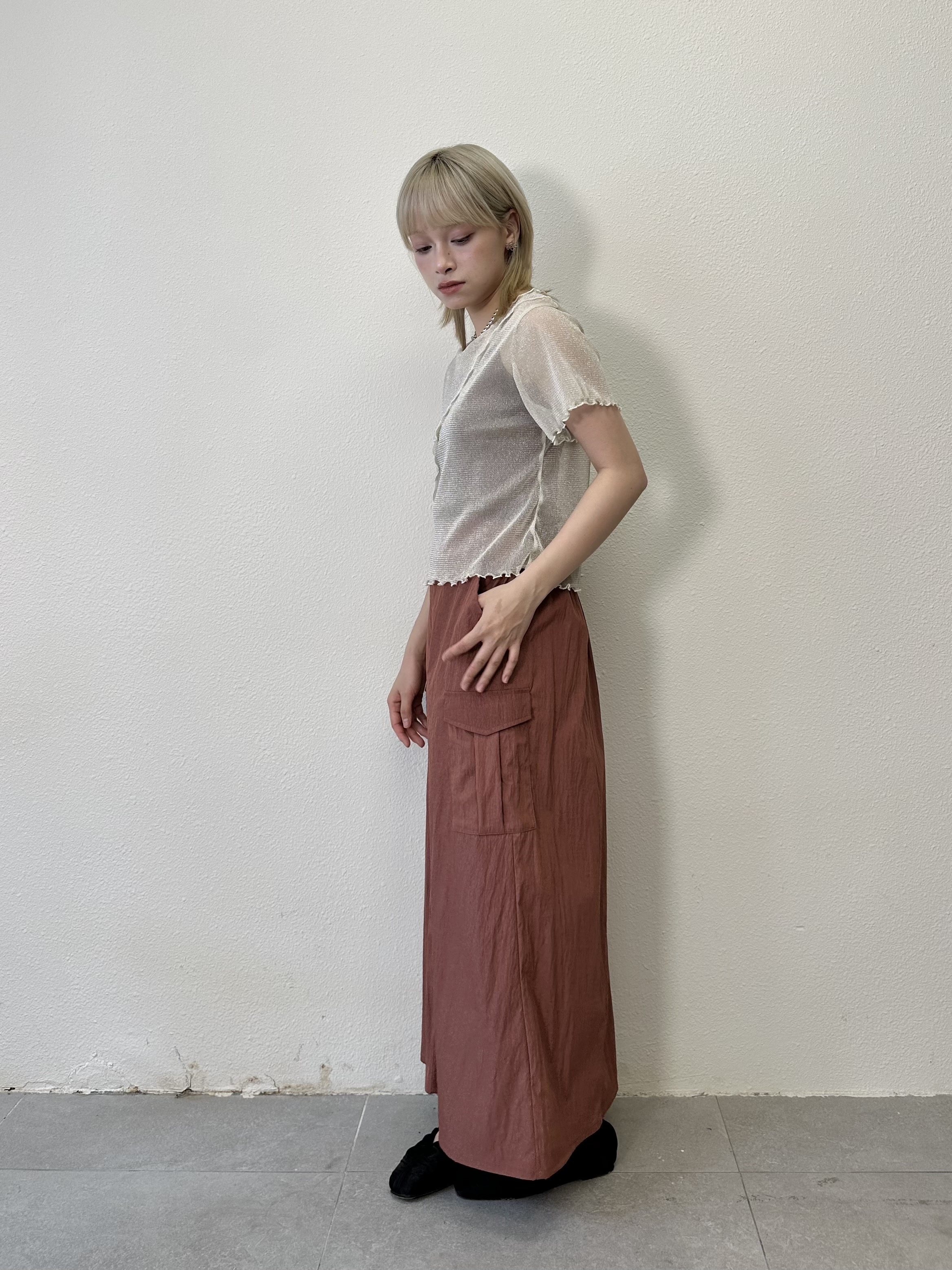 工裝A字裙 - SK52716