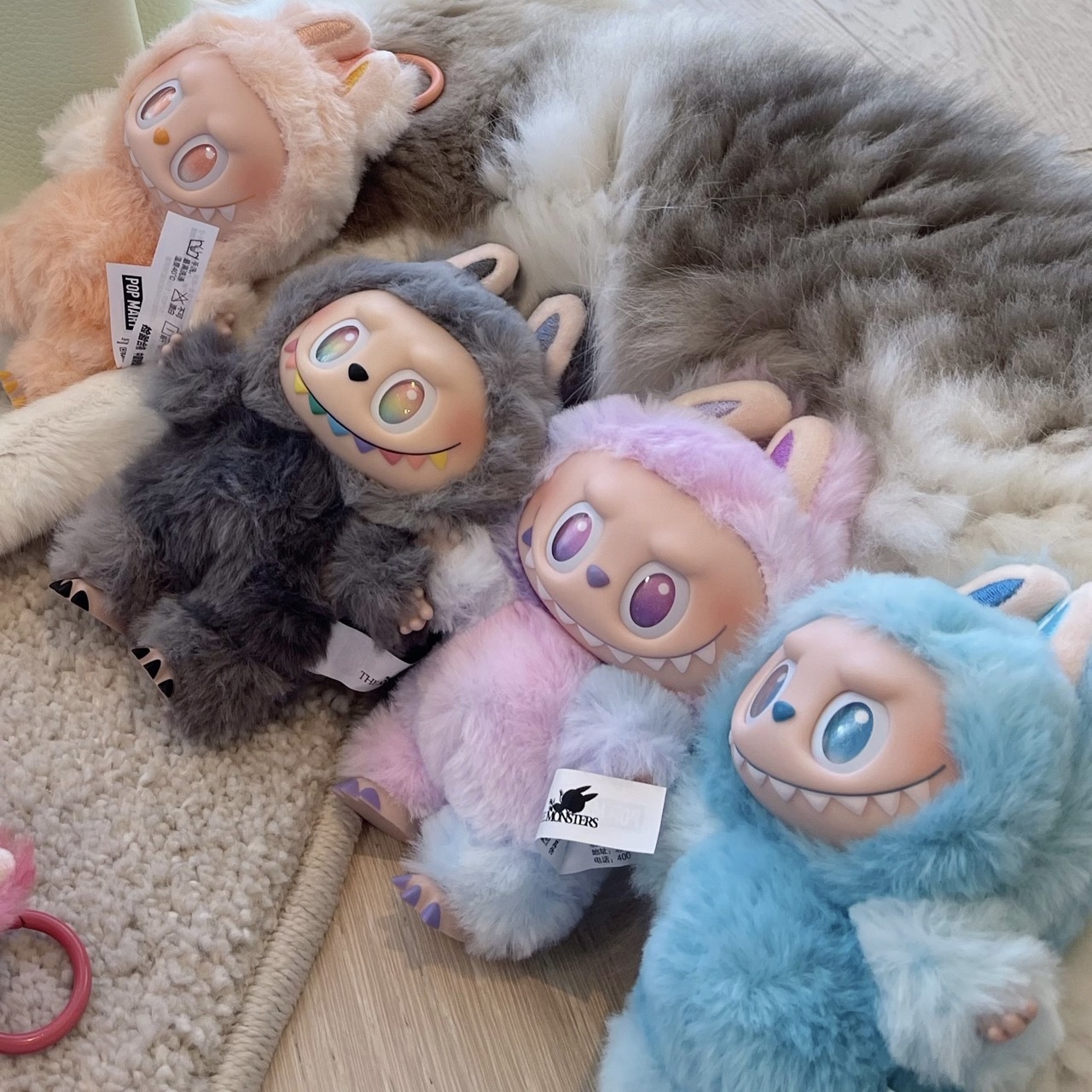 THE MONSTERS LABUBU 拉布布 三代 3.0 前方高能系列 糖膠公仔 吊飾 鑰匙圈 盲盒 / 預購