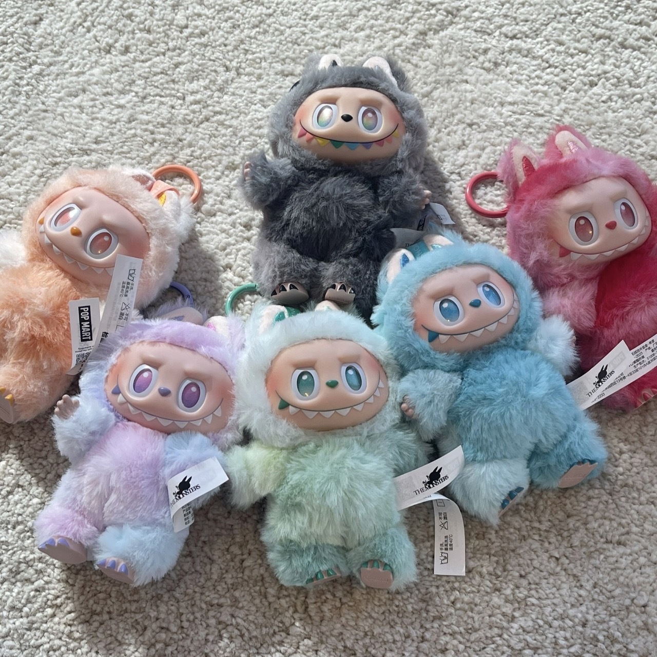 THE MONSTERS LABUBU 拉布布 三代 3.0 前方高能系列 糖膠公仔 吊飾 鑰匙圈 盲盒 / 預購