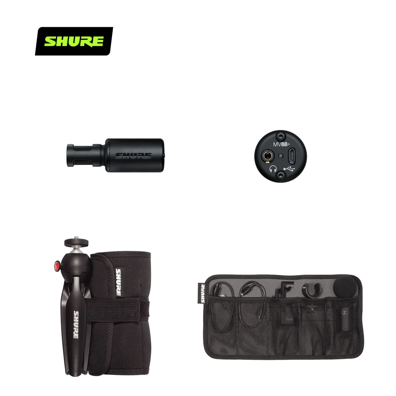 MV88+攝錄套件 立體聲電容式麥克風