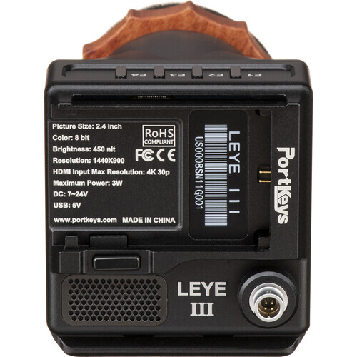 【美品】PortKeys LEYE III 4K HDMI Amazon | PORTKEYS LEYE III 4K HDMI 2.4インチ LCD 電子ビュー