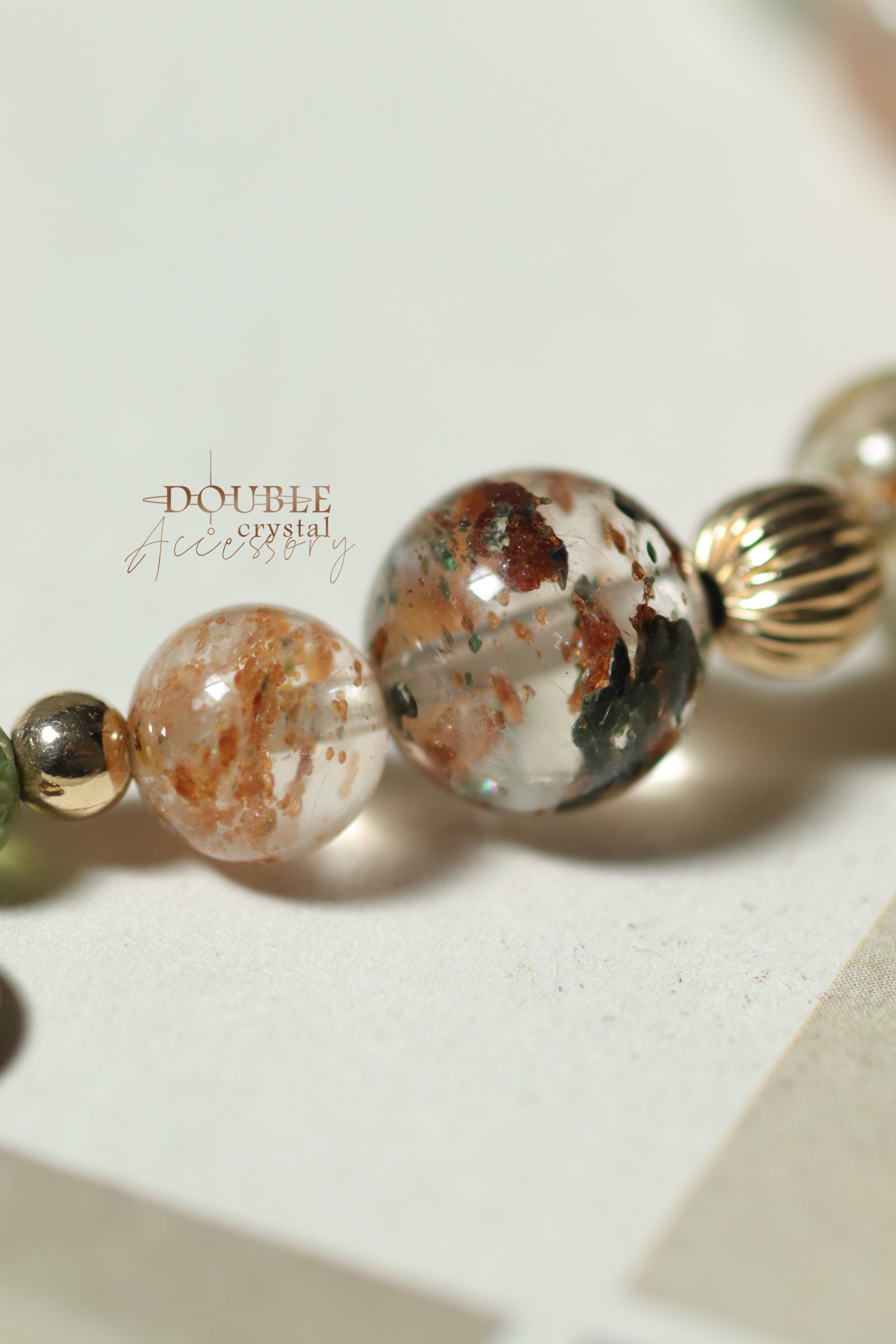 花開的礦脈：巴西碧璽石榴石晶中晶．綠碧髮．彩碧璽．綠磷灰．茶晶