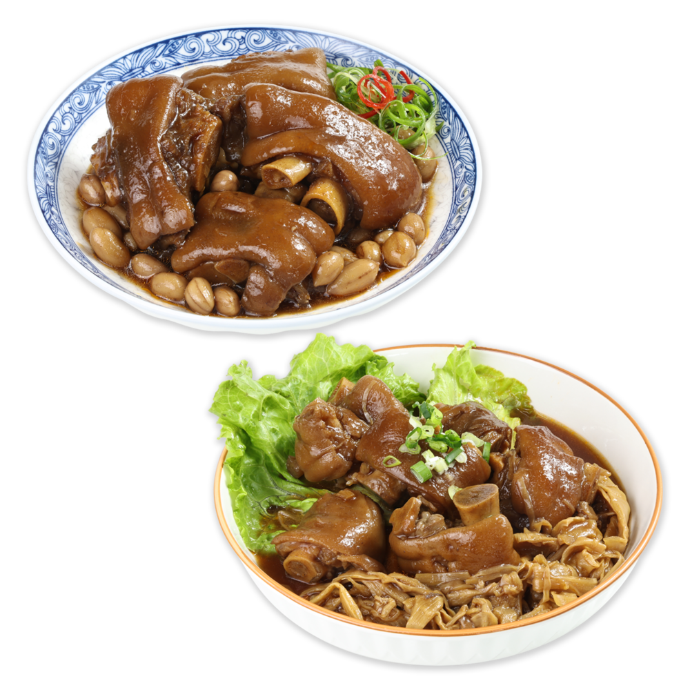 【信大】紅燒豬腳8入組