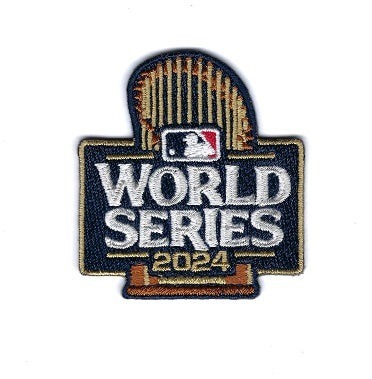 MLB紀念章 World Series Patch 2024 世界大賽 紀念章 紐約洋基 洛杉磯道奇 官方正品 全新