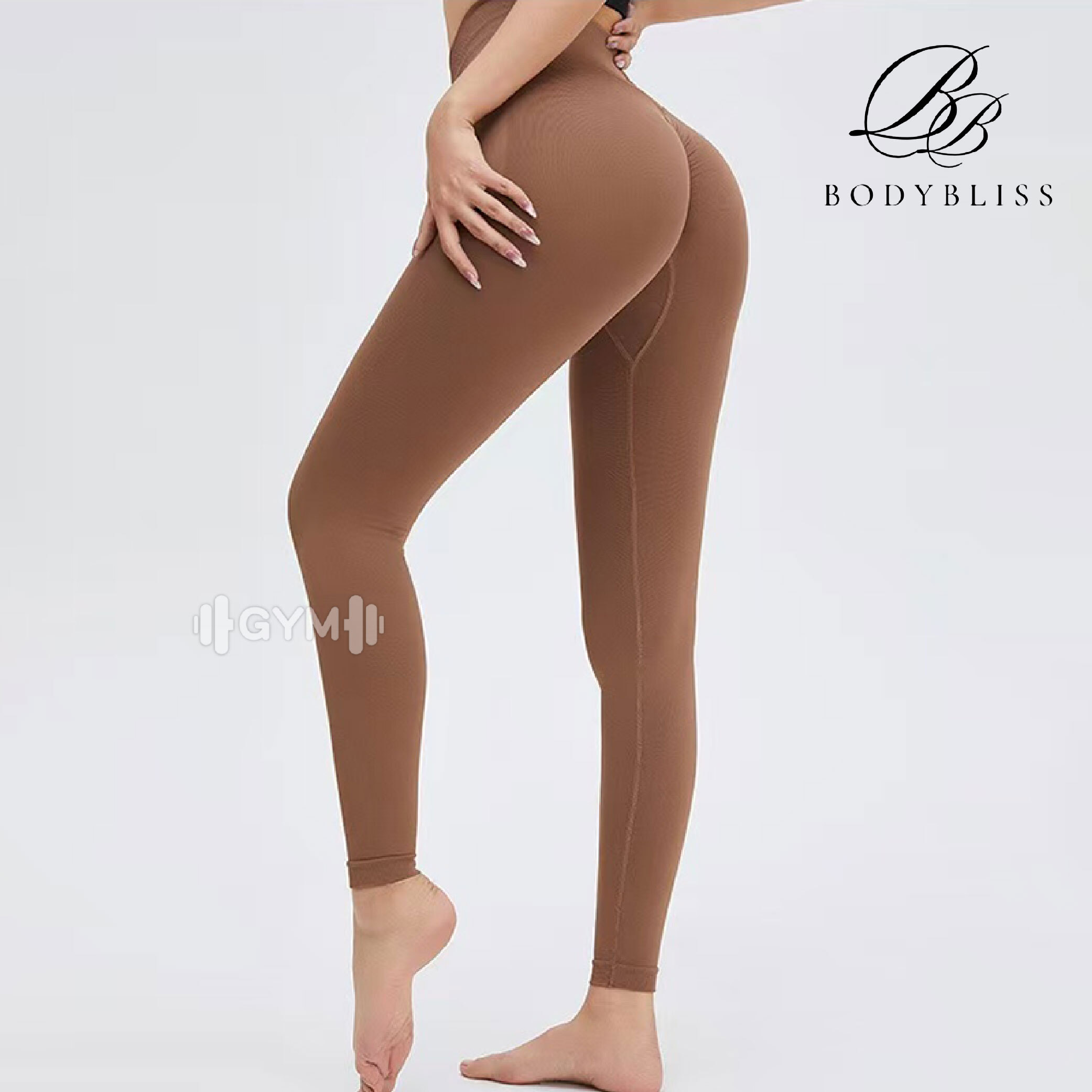 Bodybliss 韓國品牌 ｜提臀瑜珈緊身褲YJF907-CK