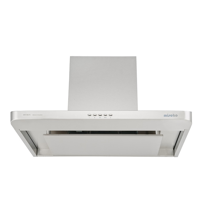 Misoko  MR-RE60‧600mm 煙導式流線型圓角導流板抽油煙機‧電熱除油‧台灣製造‧香港行貨,原廠3年全機保養‧
