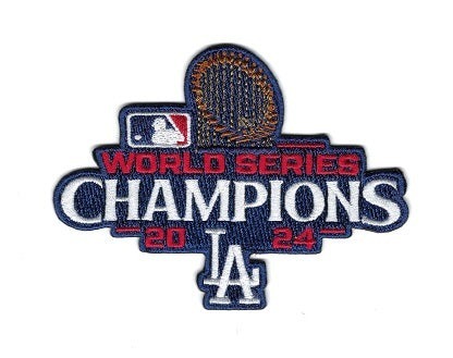 MLB紀念章 World Series Champions Patch 2024 世界大賽 冠軍臂章 洛杉磯道奇 官方正品 全新