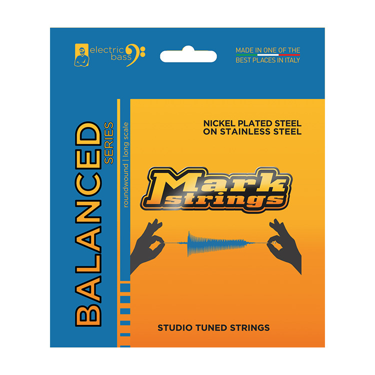 Markbass BALANCED 系列 鎳鋼混合纏繞 電貝斯弦