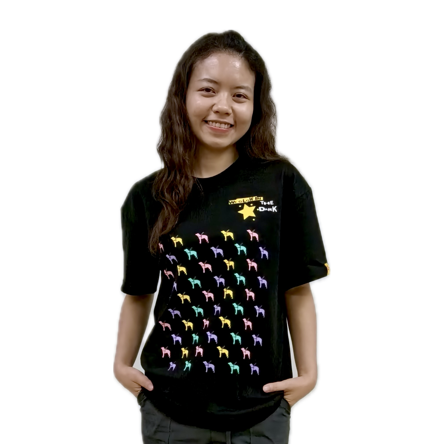 成人 “We Glow In The Dark” 紀念 T 恤