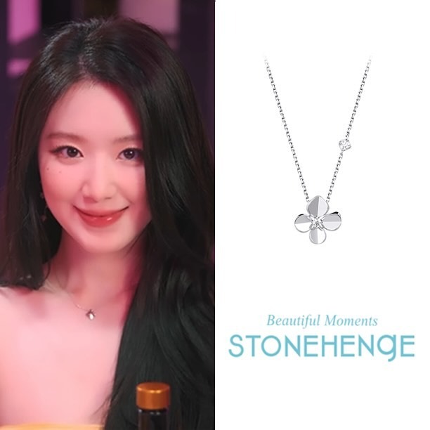 ◆STONEHENgE◆ Love Duet Silver Necklace SA25A85F STONEHENgE】Love Duet〜Silver Flower Necklace SA25A85F
