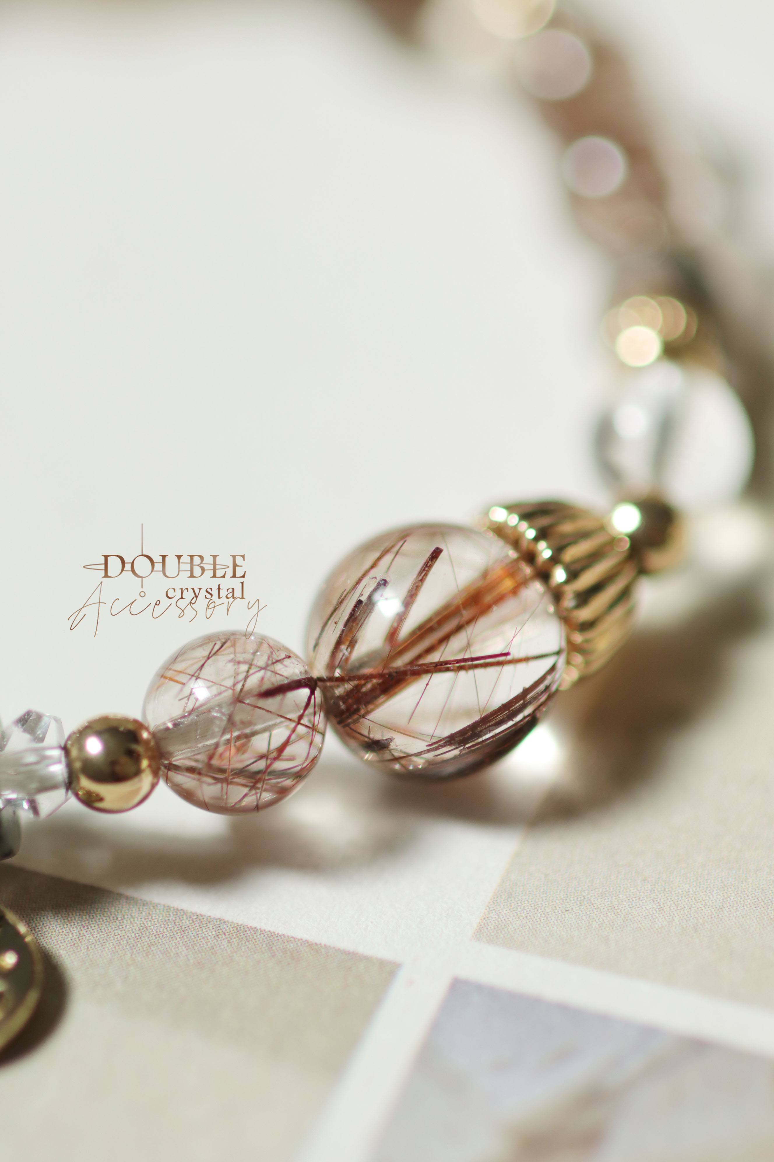 限量｜墨木：胡桃褐髮晶．黑金超七．灰閃石．白水晶