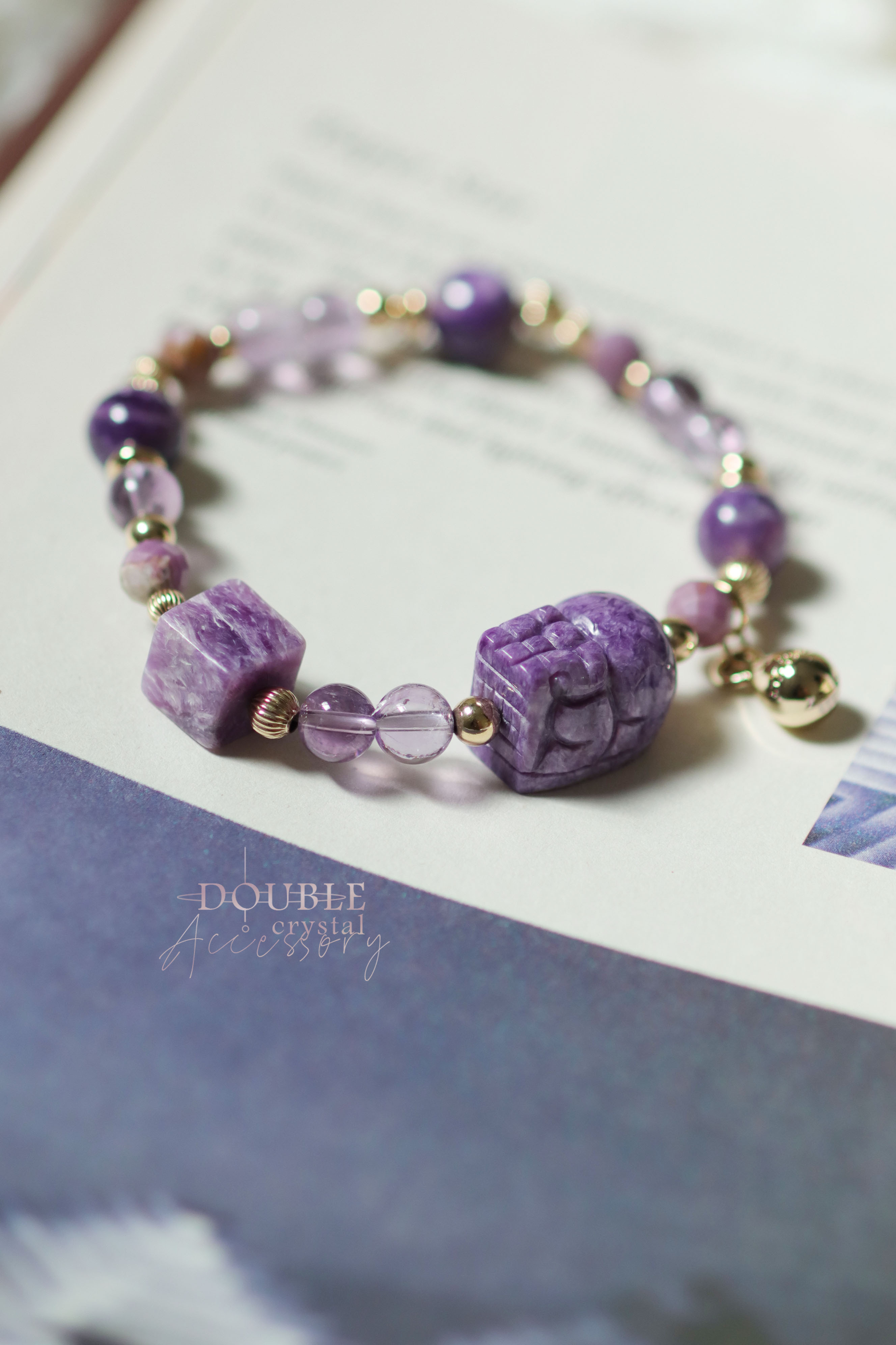 限量｜靈魂的方位：紫龍晶貔貅．西伯利亞紫龍晶．紫雲母