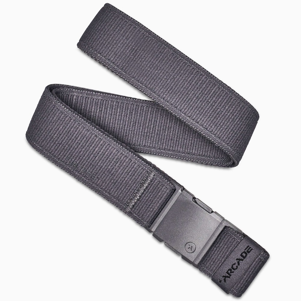 Arcade Belts Atlas 腰帶 彈性皮帶 Charcoal [HappyOutdoor]