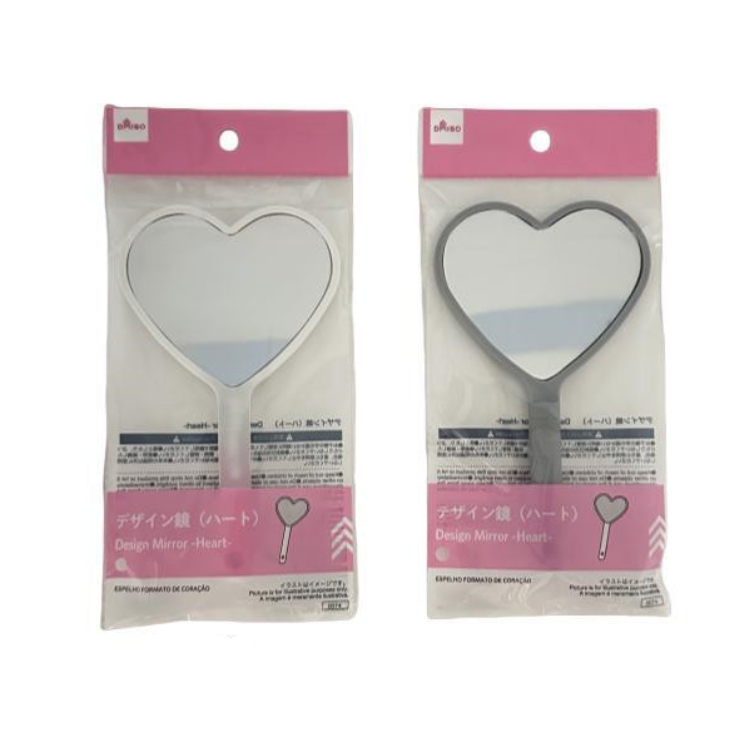 鏡子/愛心 9.6×1.5×16.5cm