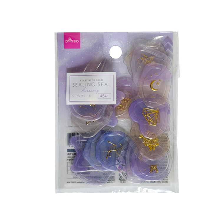 封口貼/金箔壓印 夢幻