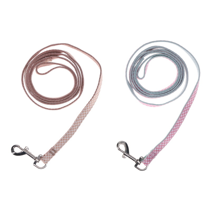 犬用牽繩/小型犬用 格紋