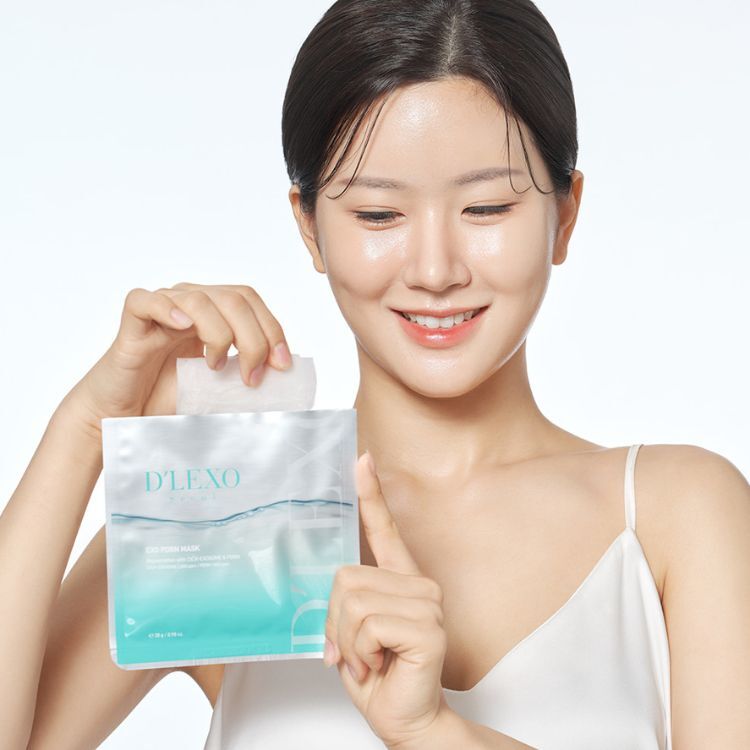 韓國 ｜DERMALINE D'LEXO 積雪草外泌面膜｜單片