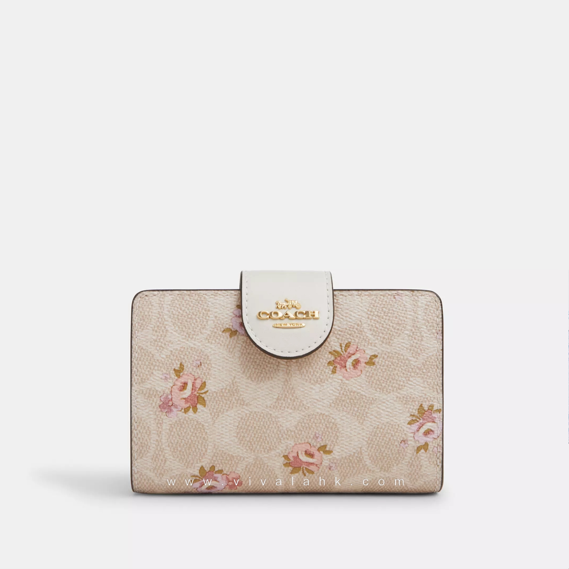 Coach - 中銀包 (C字暗花) (CAR13)