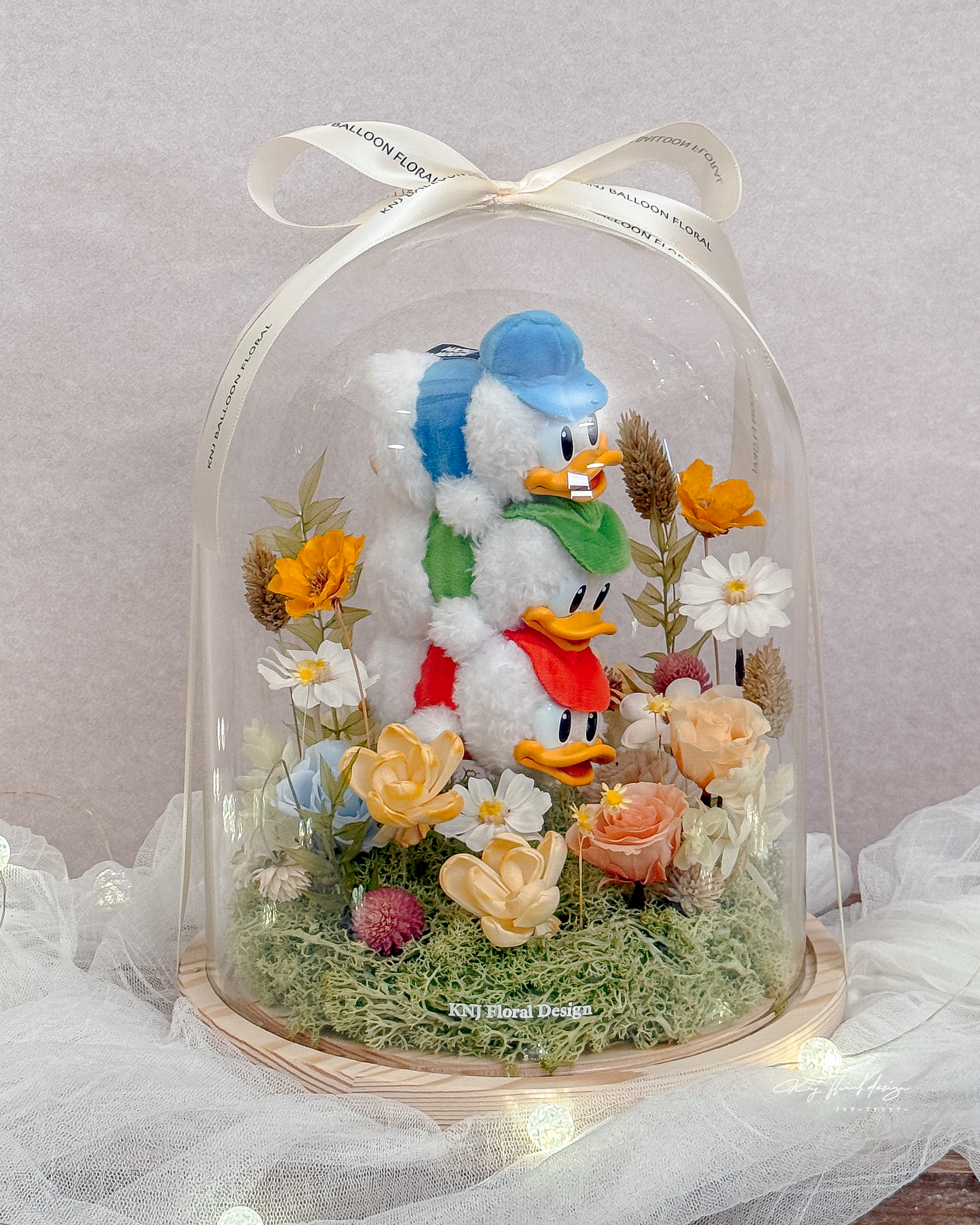 限量隱藏版・唐老鴨HD&L收藏花園花盅（附正版公仔）