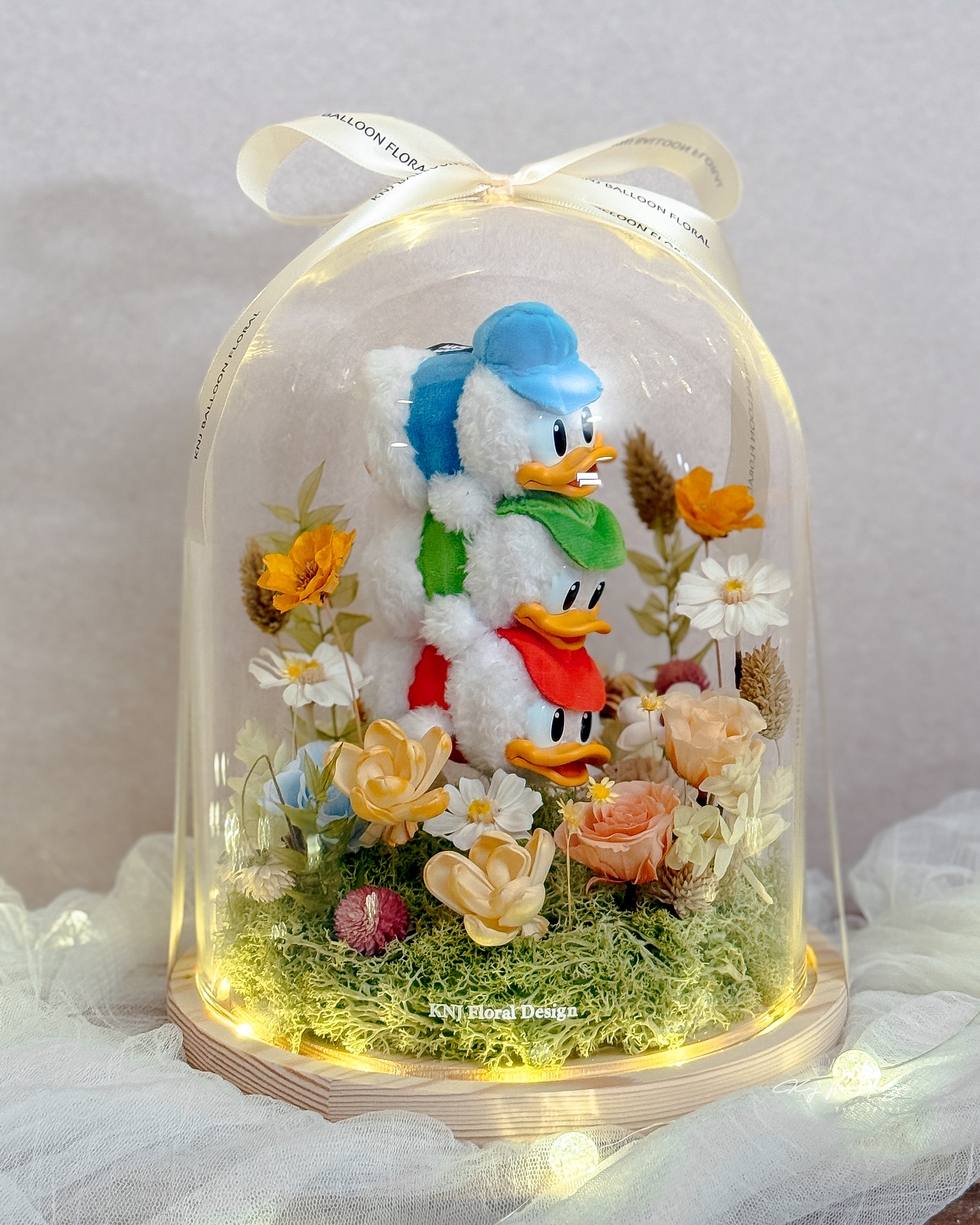 限量隱藏版・唐老鴨HD&L收藏花園花盅（附正版公仔）