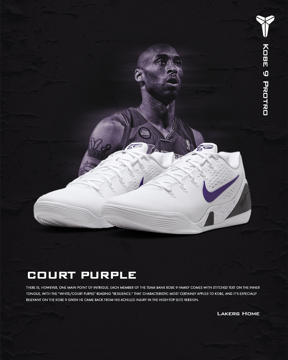 iSNEAKERS｜Nike Kobe 9 Elite Low EM Protro White Court P