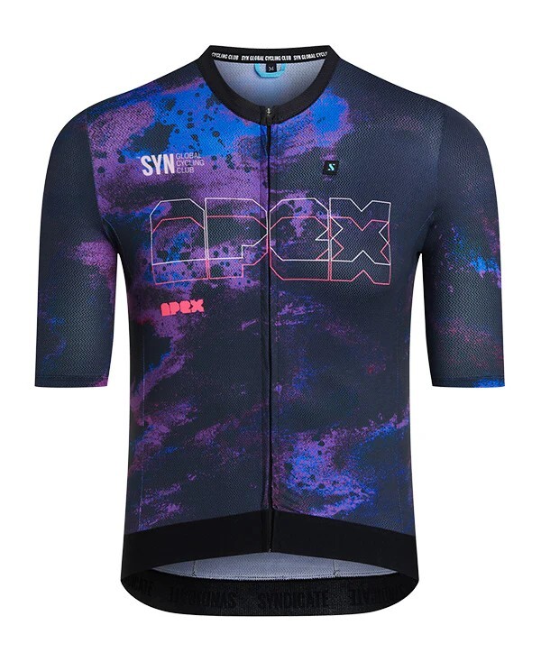 SYN Biehler 男款車衣 APEX Jersey /Black 黑