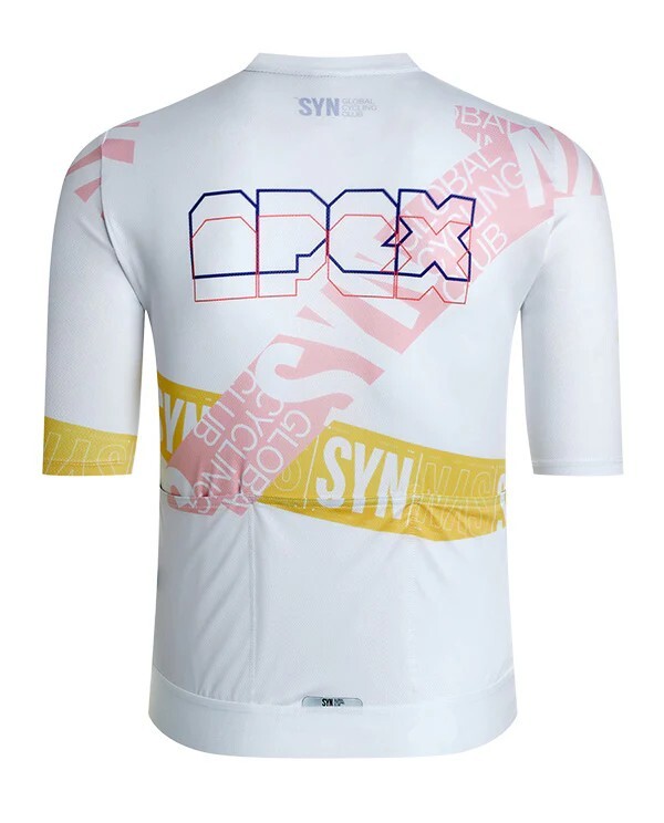 SYN Biehler 男款車衣 APEX Jersey /White 白