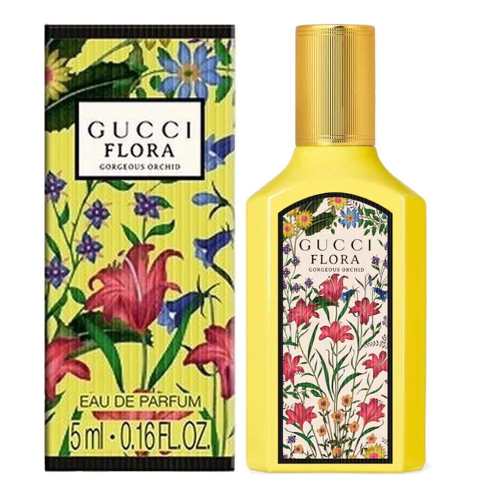 GUCCI FLORA 華麗蘭花之約女性淡香精 5ml 小香