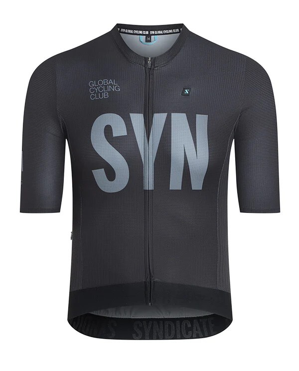 SYN Biehler 男款車衣 PRO Jersey /Coal 黑