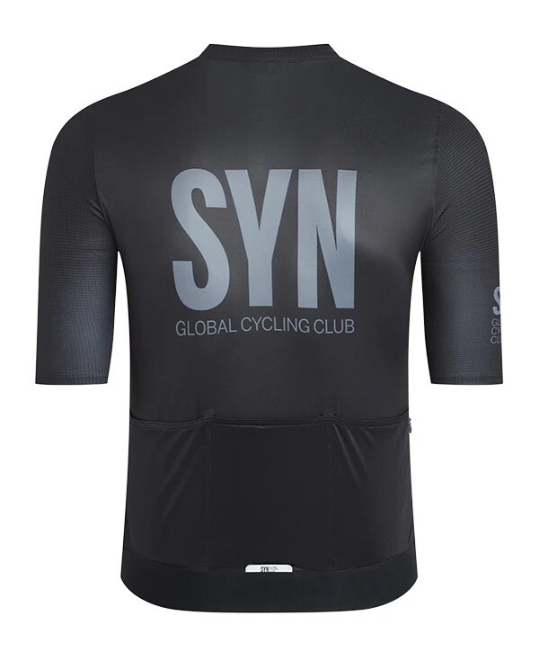 SYN Biehler 男款車衣 PRO Jersey /Coal 黑