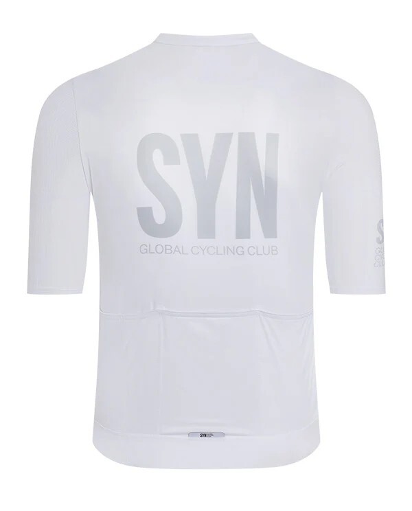 SYN Biehler 男款車衣 PRO Jersey /Cream 白