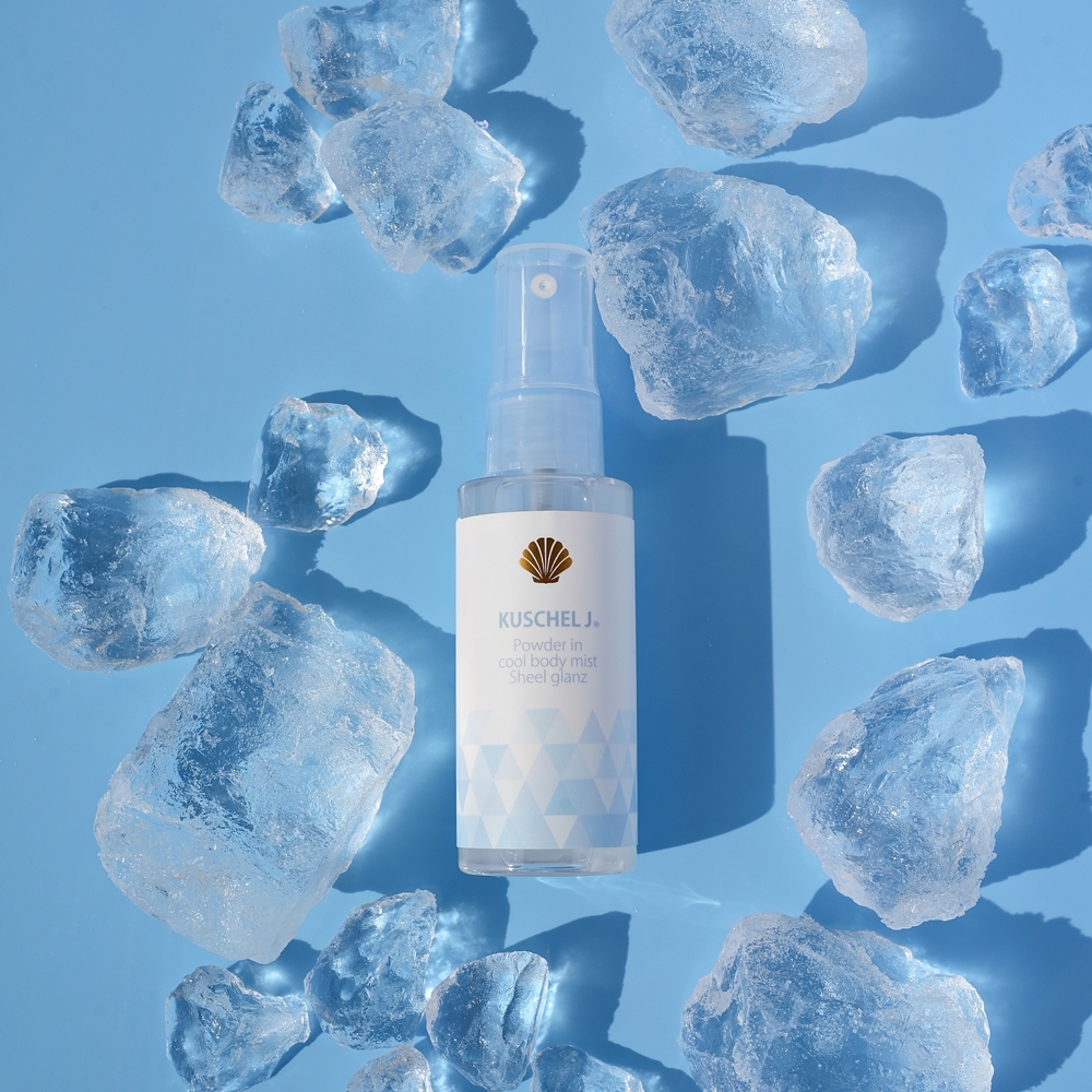Kuschel J 珂雪-潔白貝殼 超冷cool粉滑身體噴霧50ml