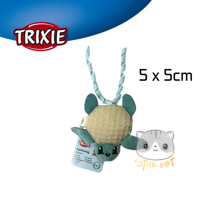 TRIXIE Sea Turtle Catnip cat toy 5x5cm