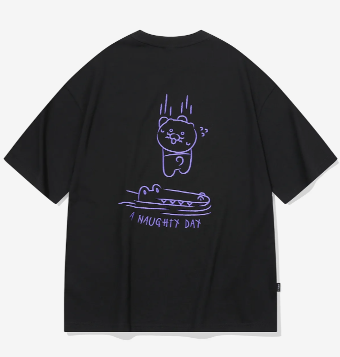 CPGN STUDIO / [CPGN x Kakao Friends] short T-shirt / black / JUL25