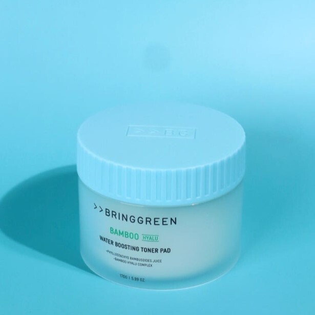 韓國 ｜BRINGGREEN 竹萃透明質酸保濕爽膚棉