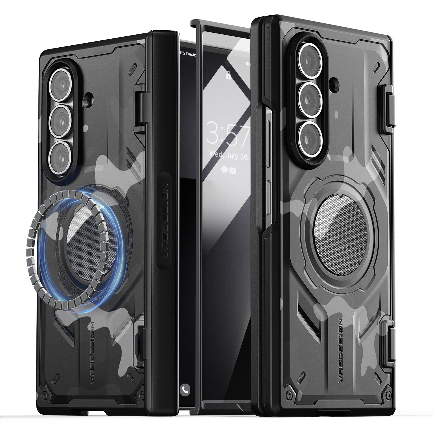 VRS Design - Terra Guard Active - Galaxy Z Fold 7 Magsafe Case 磁吸充電高度防撞鉸鏈保護手機殼