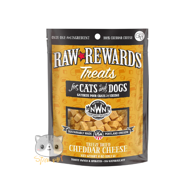 Northwest Naturals(NWN)  Freeze Dried Cheddar Cheese 170g(6oz) (cats and dogs)