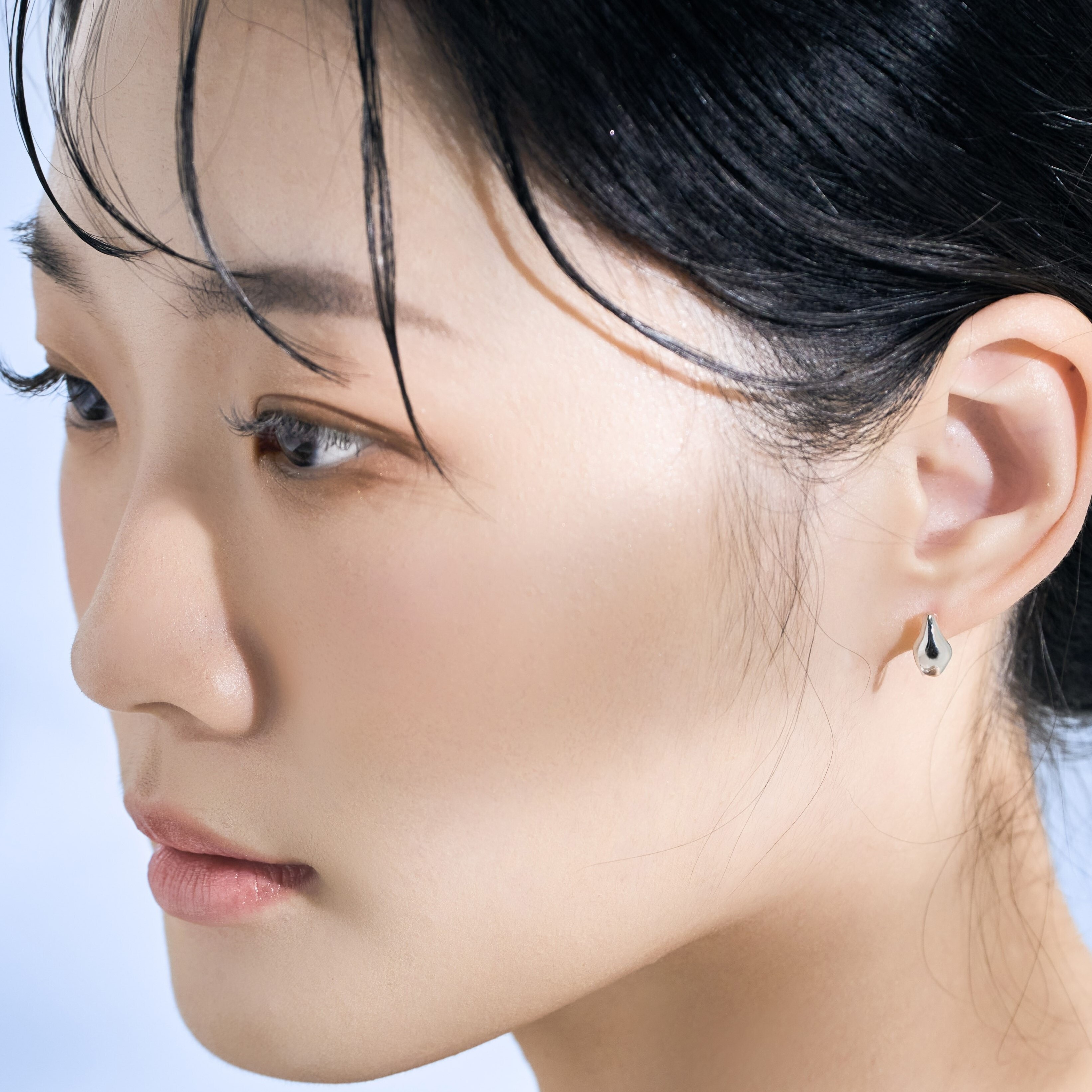 抗過敏的純銀耳環