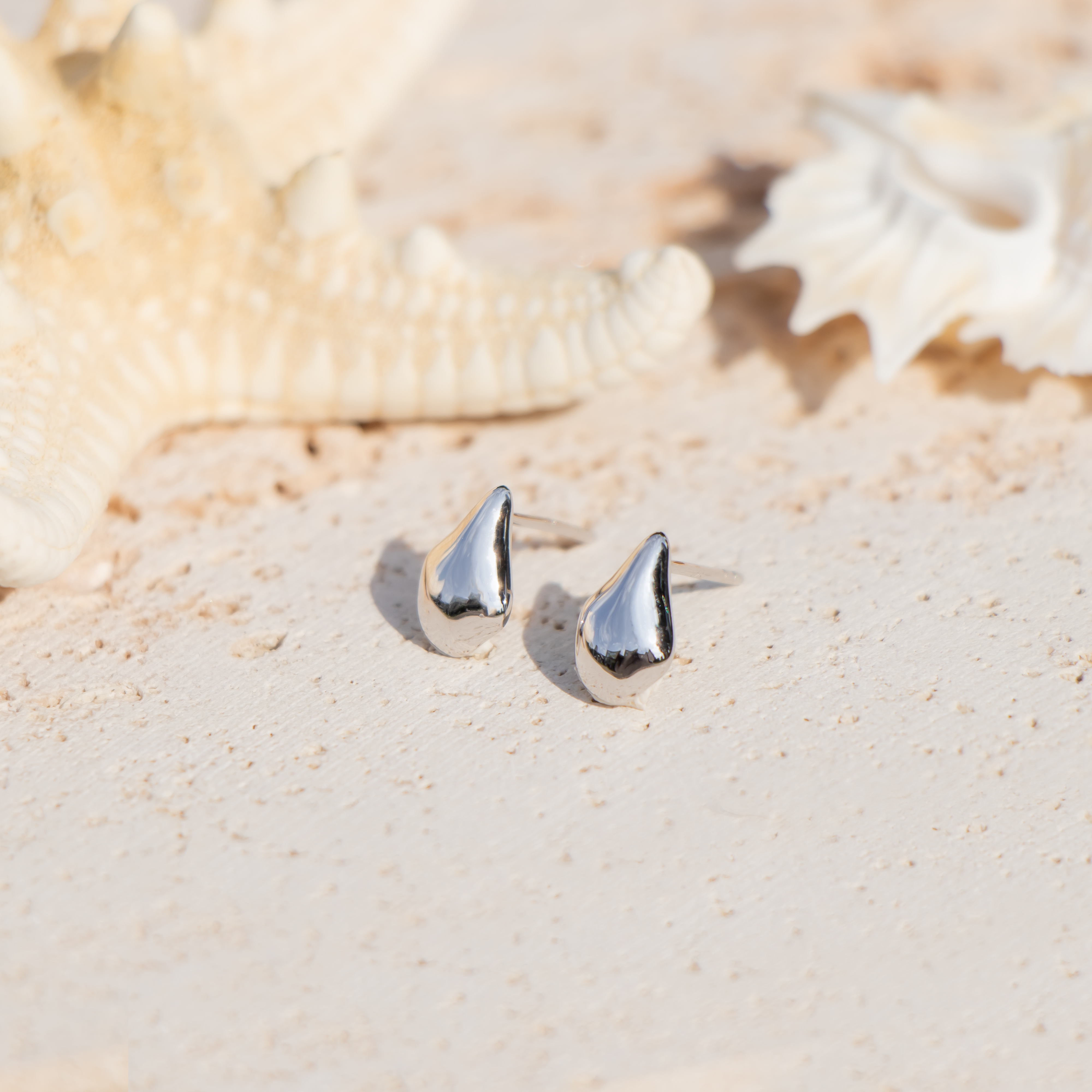 抗過敏的純銀耳環