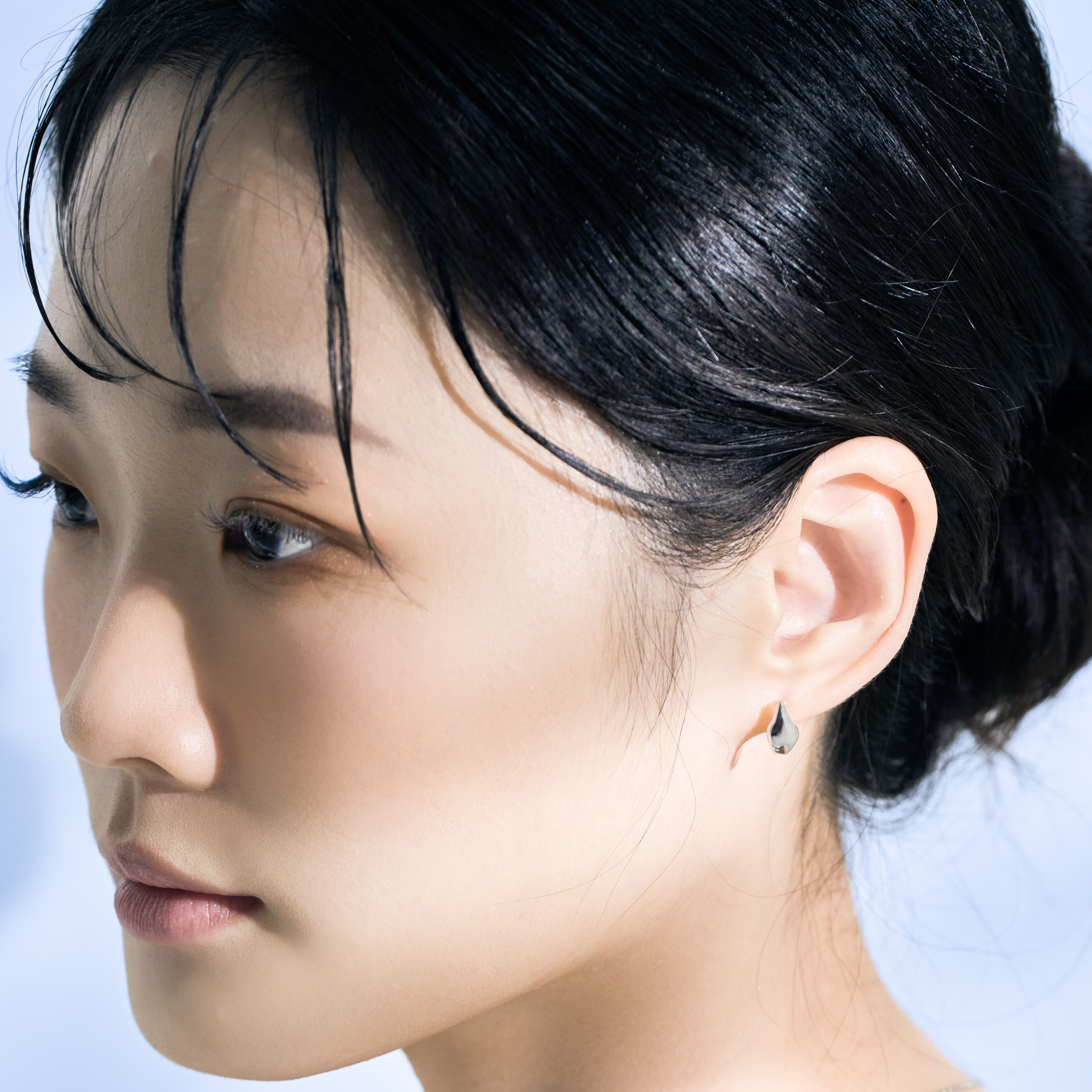 抗過敏的純銀耳環