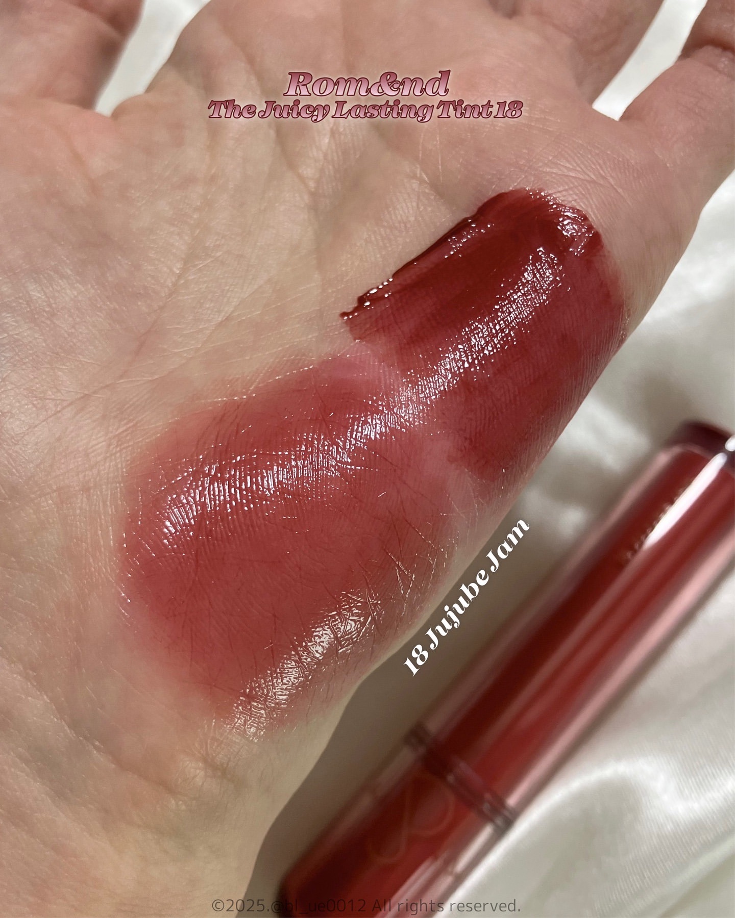 《日本限定現貨》🇯🇵 romand The Juicy Lasting Tint 18 JUJUBE JAM