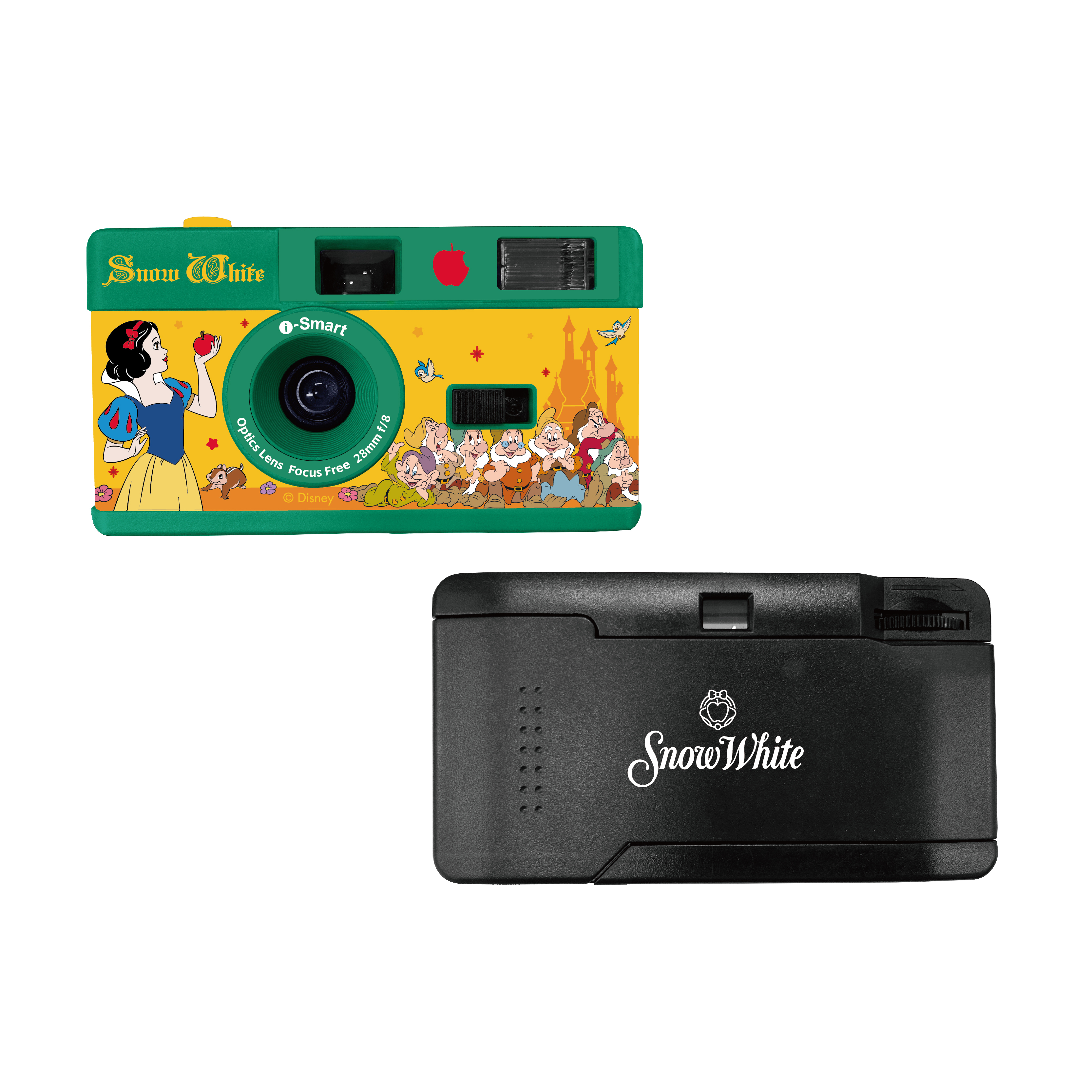 i-Smart Reusable Film Camera (Half-Frame)-Snow White