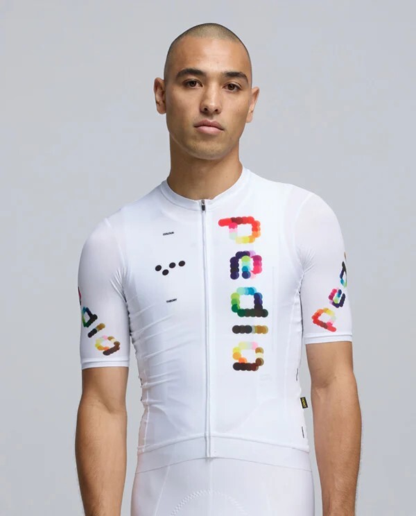 Pedla 男款車衣 Colour Theory Classic Jersey /Optice White 光感白