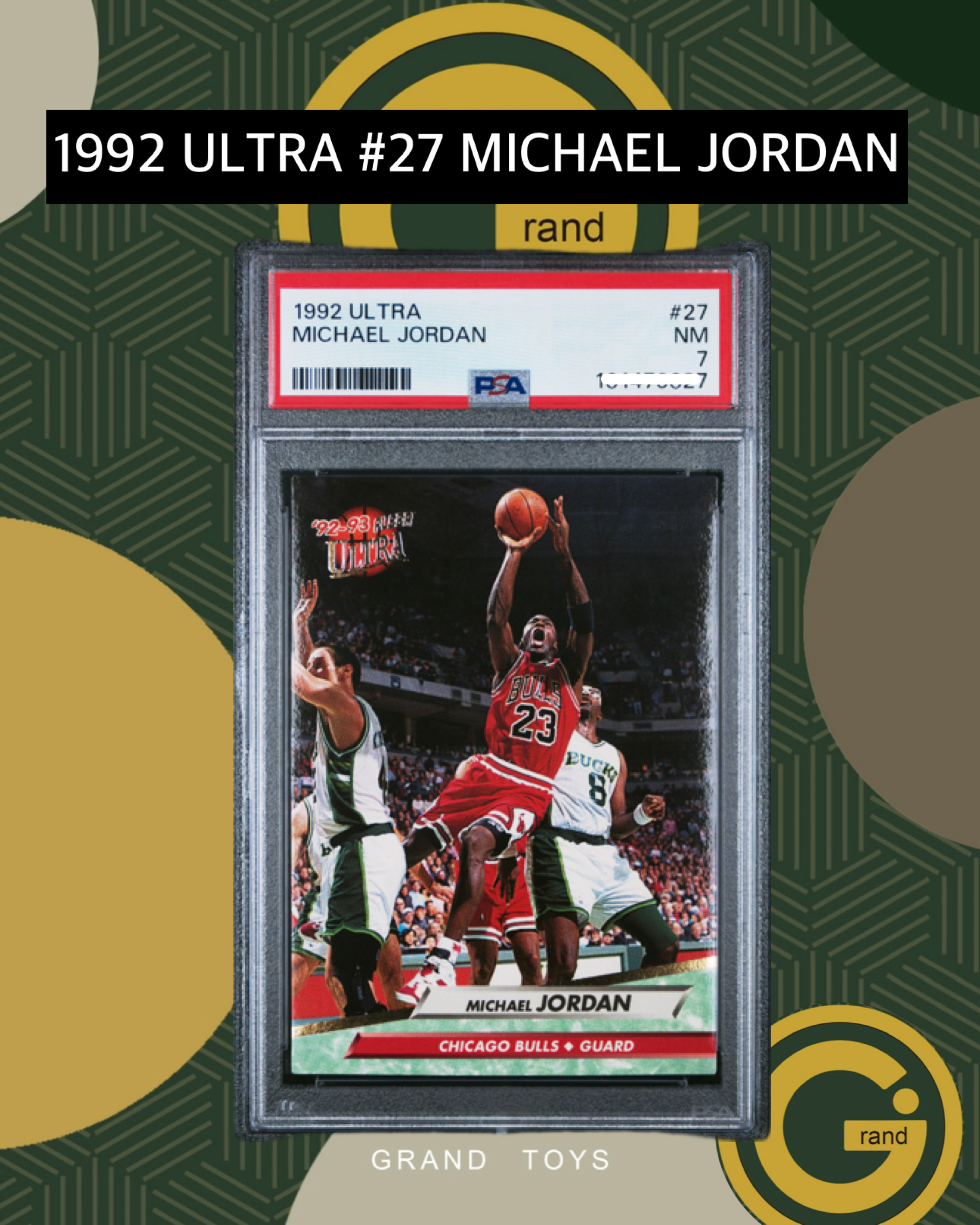 1992 ULTRA #27 MICHAEL JORDAN