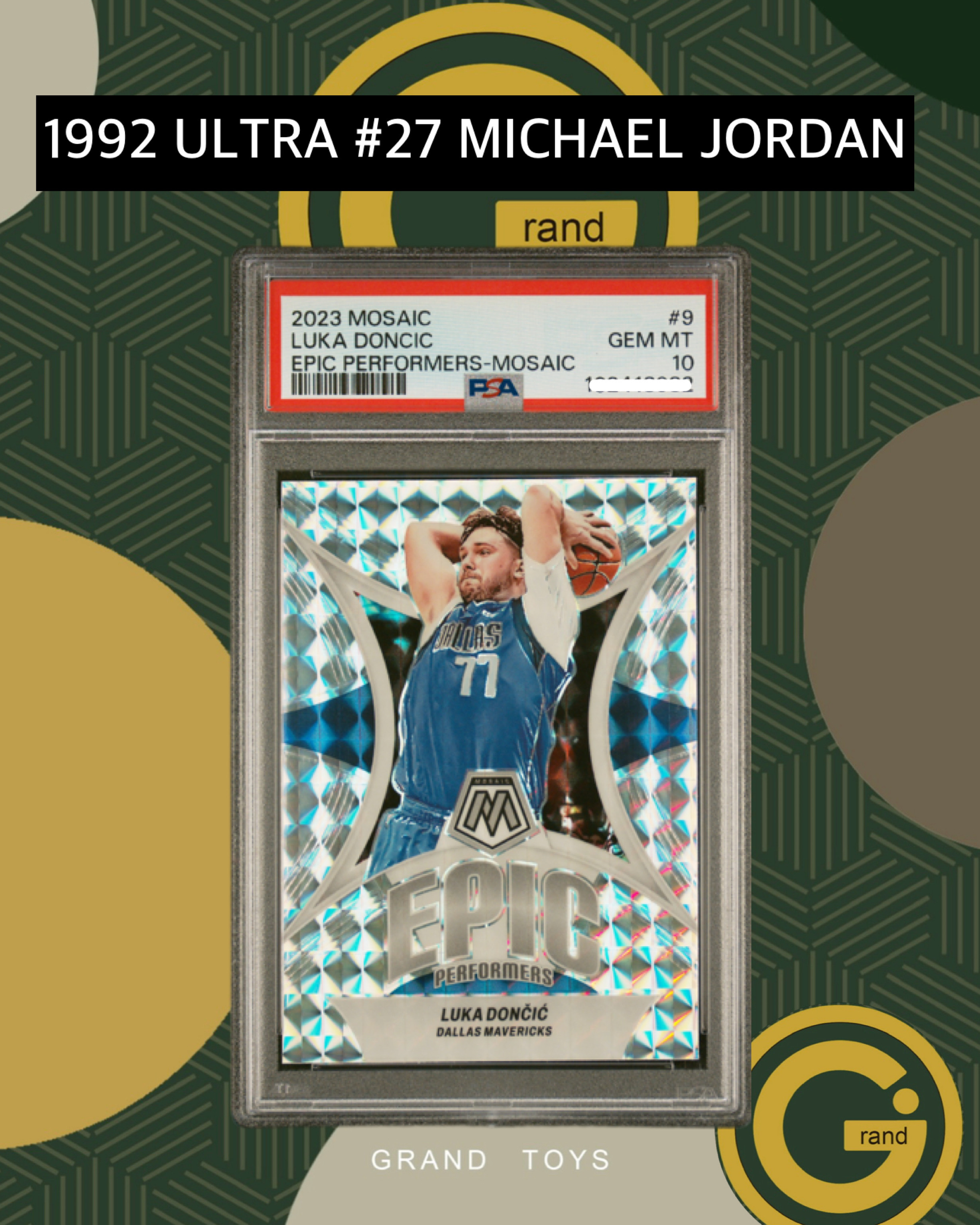 1992 ULTRA #27 MICHAEL JORDAN