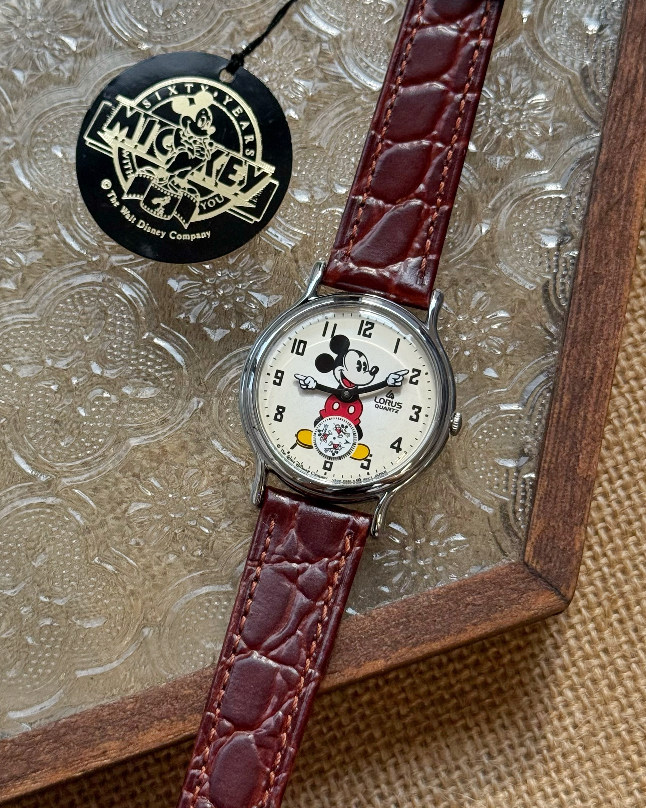 LORUS x DISNEY Mickey Mouse 1988 60th Anniversary