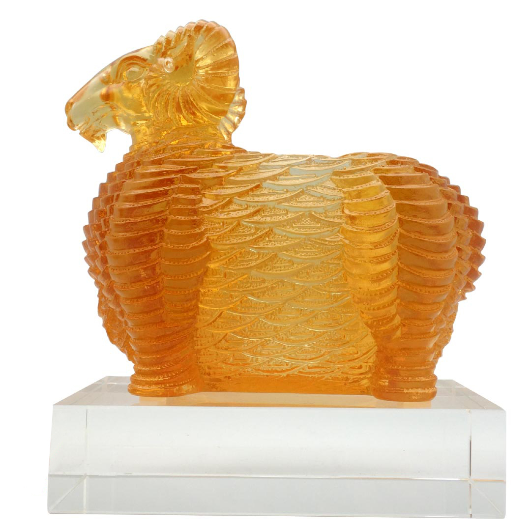 居家開運琉璃珍藏｜招財羊擺飾 聚寶納福開運珍藏首選