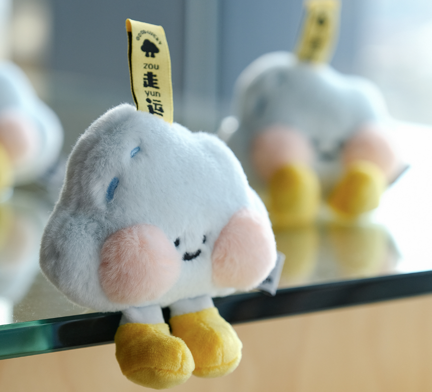 logaloga 多云转晴 云朵毛绒挂件