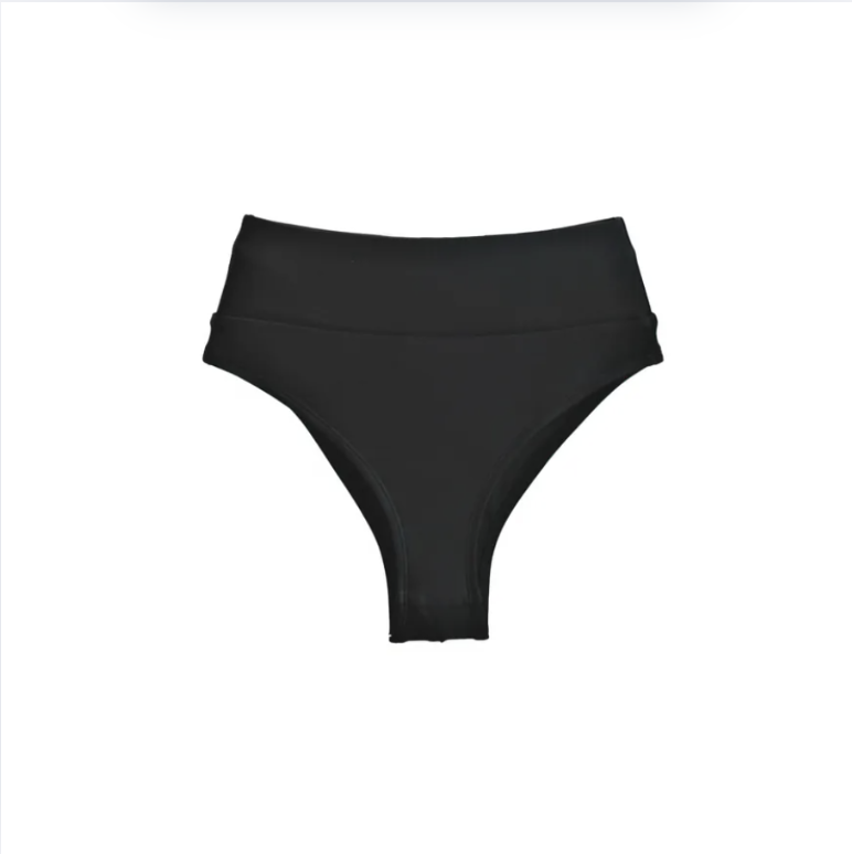 ▲Muiiswim HWM 高腰蜜挖臀泳褲 魅惑素黑