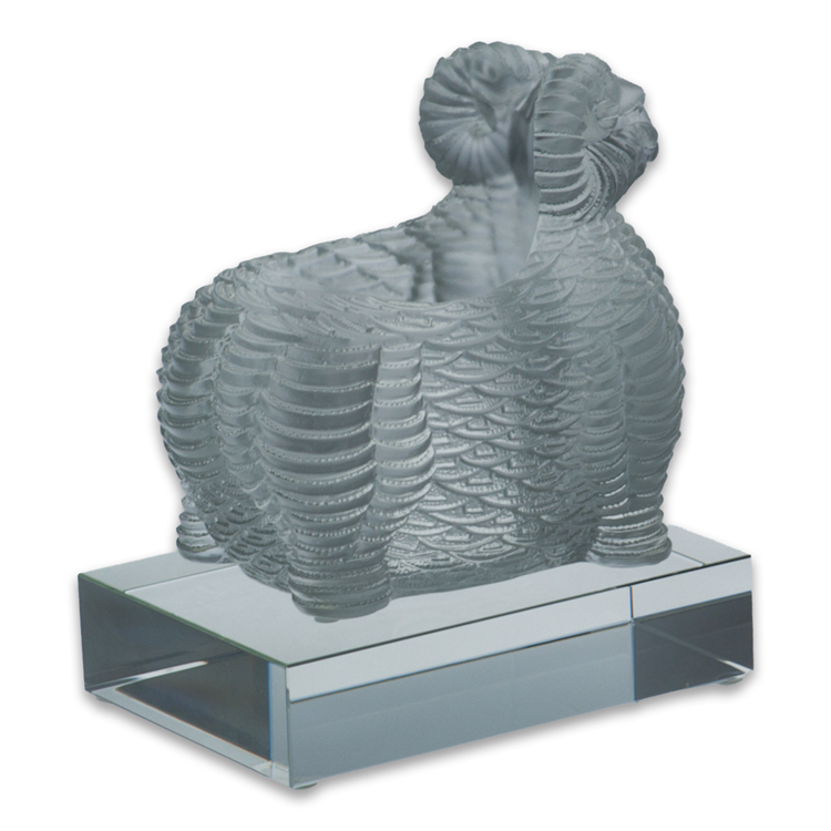 鹿港窯 居家開運 琉璃珍藏 招財羊 聚寶盆 擺飾